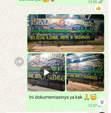Pengiriman Papan Bunga Duka Wonotulus Purworejo