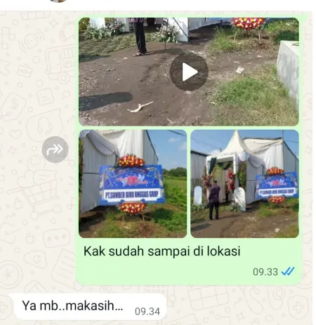 Pengiriman Karangan Bunga Wonotulus Purworejo