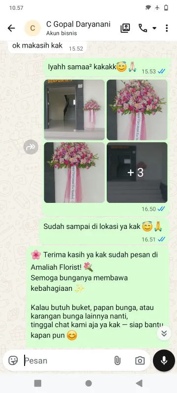 Pengiriman Karangan Bunga Wonotulus Purworejo